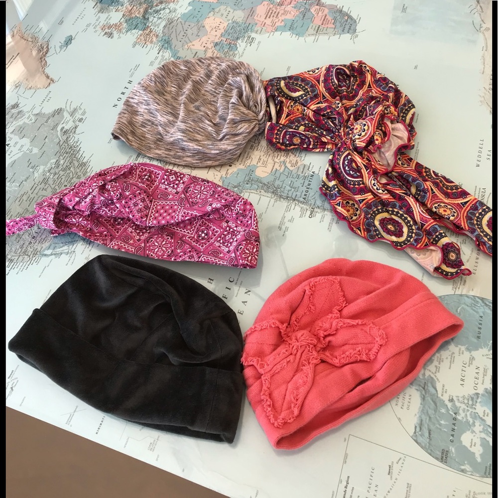 FREE lot of Chemo caps/head covers (various) Free